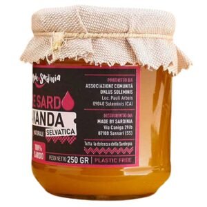 Miele di lavanda selvatica (100% Naturale) (250 gr x 2)