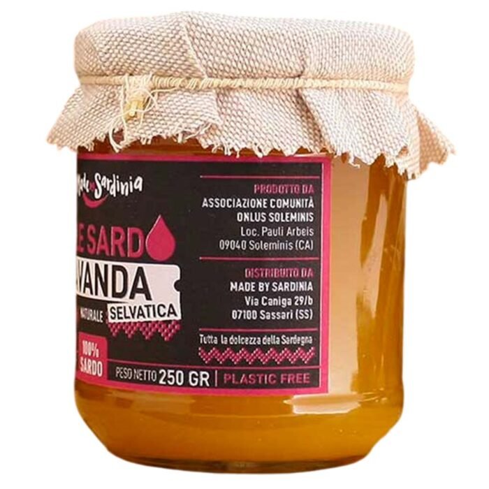 Miele di lavanda selvatica (100% Naturale) (250 gr x 2)