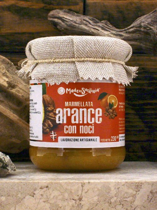 Marmellata di arance con noci (230g)