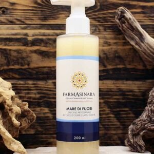 Sapone artigianale all'olio d'oliva e latte d'asina "Mare di fuori" 200 ml