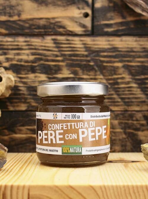 Confettura di pere con pepe (100g)