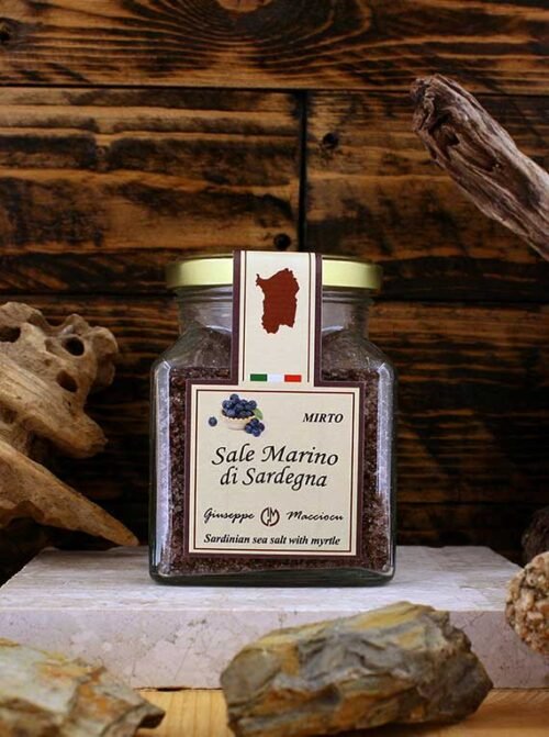 Sale aromatizzato al mirto