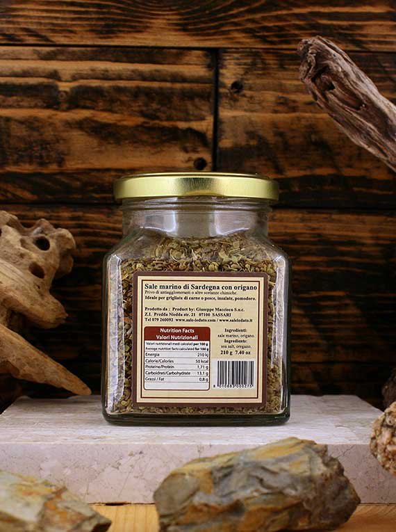 Sale aromatizzato all'origano