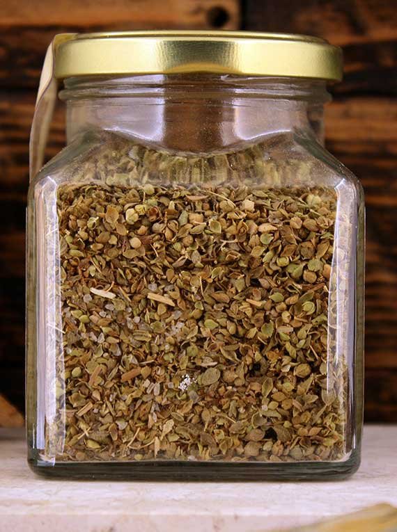 Sale aromatizzato all'origano