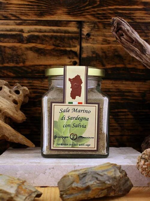 Sale aromatizzato alla salvia