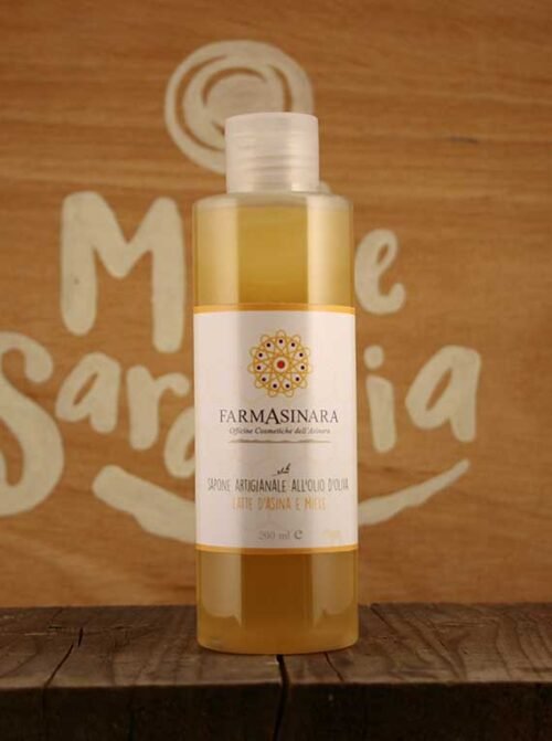 Sapone liquido al latte d'asina e miele 200 ml