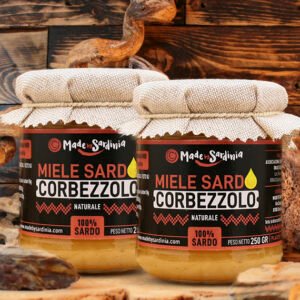 Miele di corbezzolo (100% Naturale) (250 gr x 2)