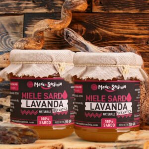Miele di lavanda selvatica (100% Naturale) (250 gr x 2)