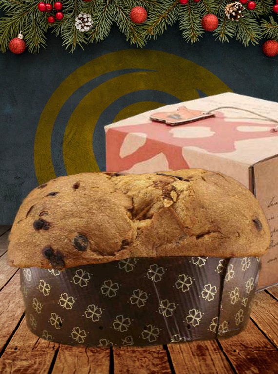 Panettone al cioccolato e mirto