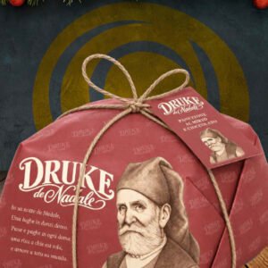 Panettone al cioccolato e mirto "Druke de Nadale"