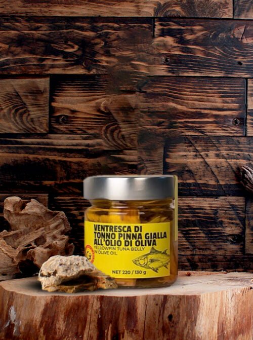 Ventresca di Tonno Pinna Gialla all'olio di oliva